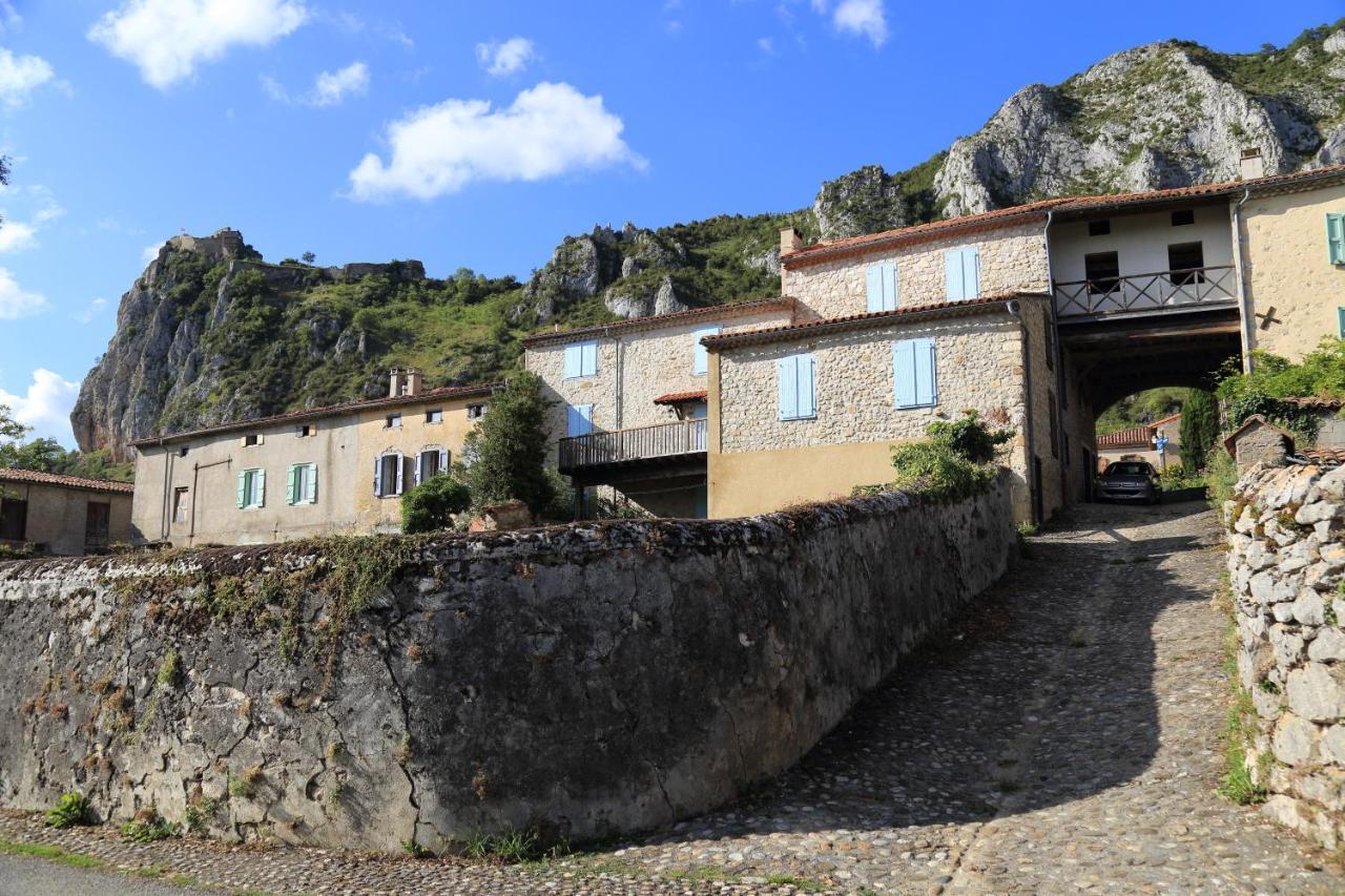 Gite d'étape de Roquefixade Esterno foto